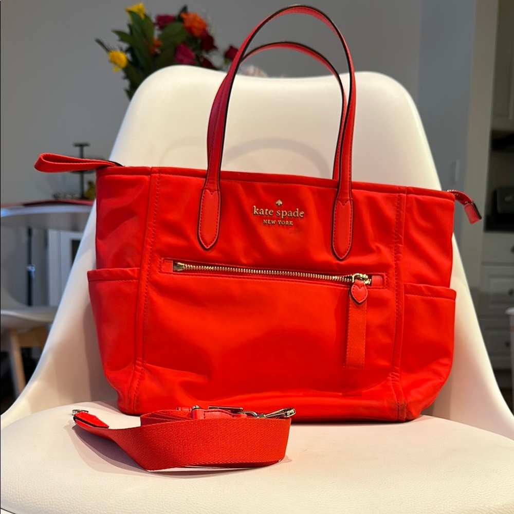 Kate Spade Blood Orange Tote Bag